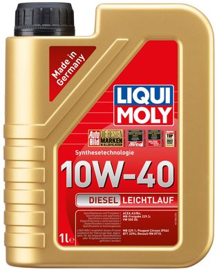 Liqui Moly Diesel Leichtlauf 10W-40, 1л.