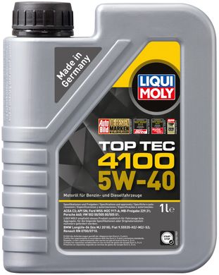 Liqui Moly Top Tec 4100 5W-40 1л.