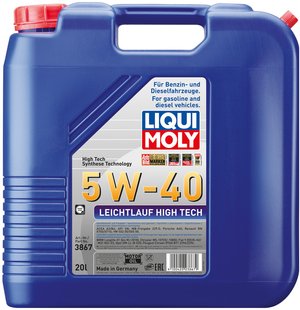 Liqui Moly Leichtlauf High Tech 5W-40, 20л.