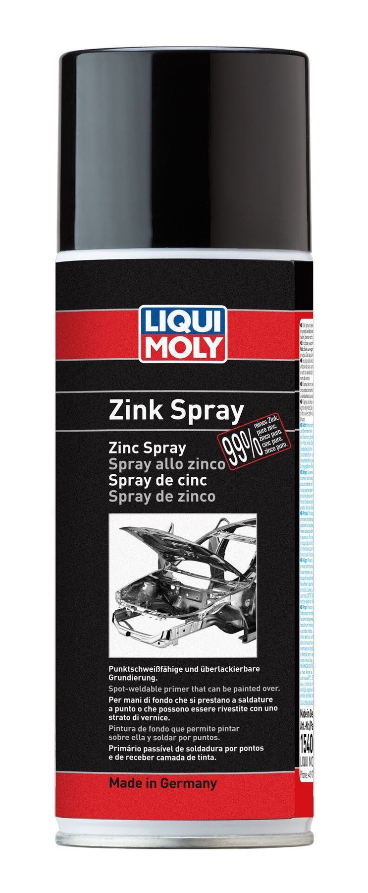 Цинковая грунтовка Liqui Moly Zink Spray купить в Украине | LIQUI