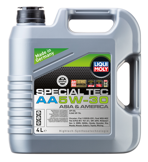 新品・未開封 リキモリ スペシャルテック AA 5W-30 4L Моторное масло Liqui Moly Special Tec AA 5W-30 купить в Украине