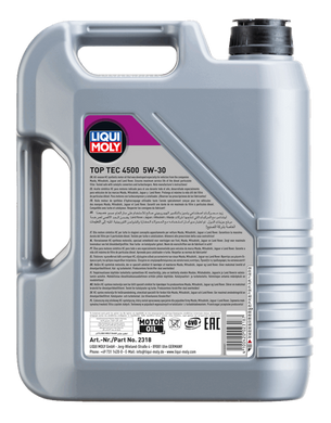 Liqui Moly Top Tec 4500 5W-30, 5л