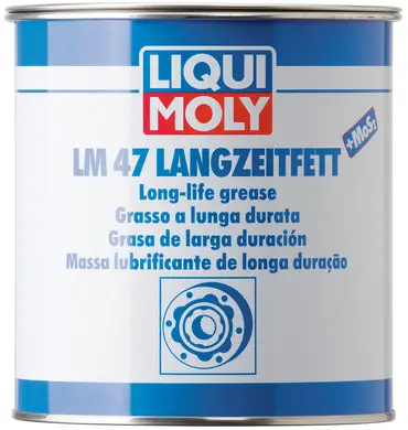 Змазка ШРУС з дисульфідом молібдену LM 47 Langzeitfett + MoS2, 1кг - LIQUI MOLY | Офіційний інтернет-магазин | Купити моторне масло ЛІКВІ МОЛІ в Україні