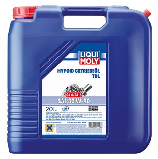 Liqui Moly Hypoid-Getriebeoil TDL 80W-90, 20л