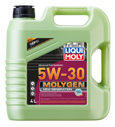 Моторне масло Liqui Moly Molygen DPF 5W-30 купити в Україні