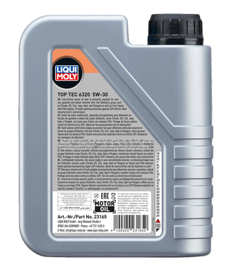 Liqui Moly Top Tec 6320 5W-30, 1л