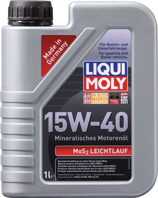 Liqui Moly МoS2 Leichtlauf 15W-40, 1л.
