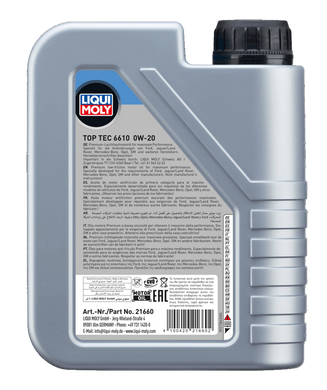 Liqui Moly Top Tec 6610 0W-20, 1л