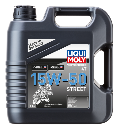 Liqui Moly Motorbike 4T 15W-50 Street, 4л - LIQUI MOLY