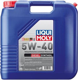 Liqui Moly Diesel Synthoil 5W-40, 20л.