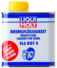 Liqui Moly тормозная жидкость SL6 DOT 4, 0.5л