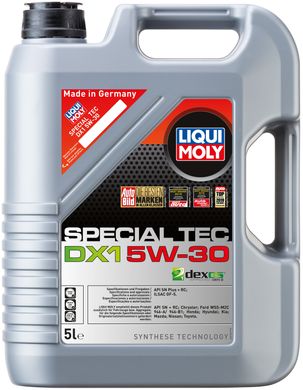 Liqui Moly Special Tec DX1 5W-30, 5л.