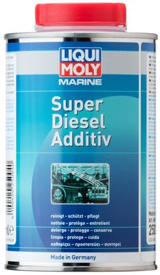 Liqui Moly Marine Super Diesel Additive - присадка супер-дизель для водной техники, 0.5л.