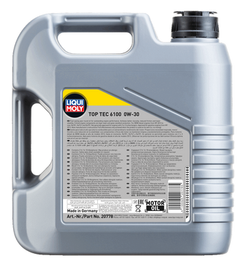 Liqui Moly Top Tec 6100 0W-30, 4л