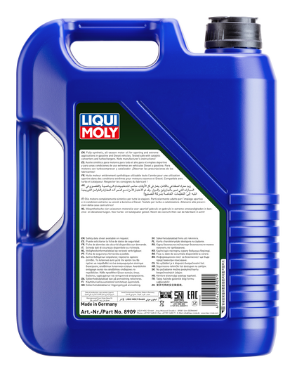 Моторное масло Liqui Moly Synthoil Race Tech GT1 10W-60 купить в